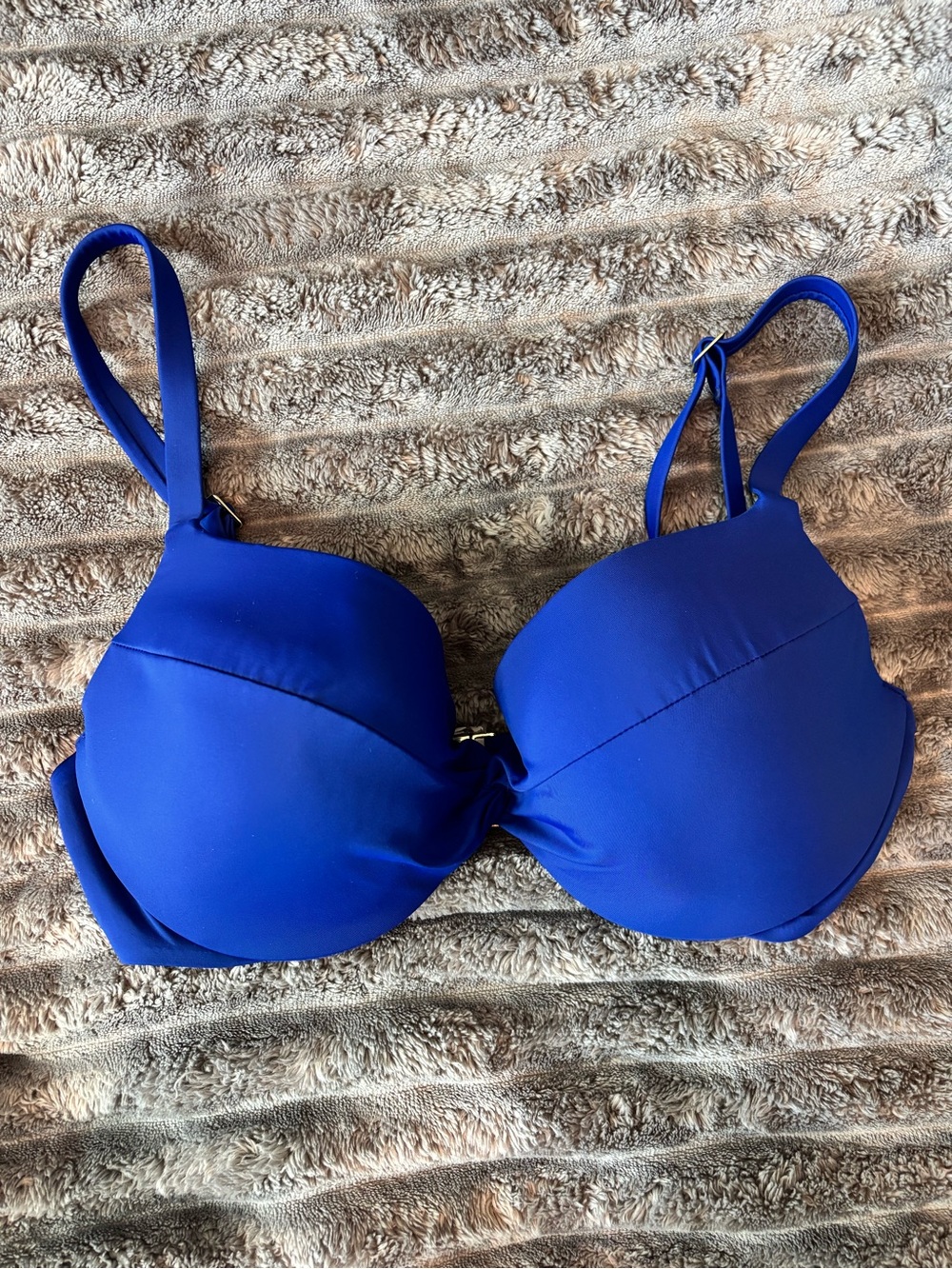 Victoria Secrete Swim Cobalt Blue Swim Top 34D